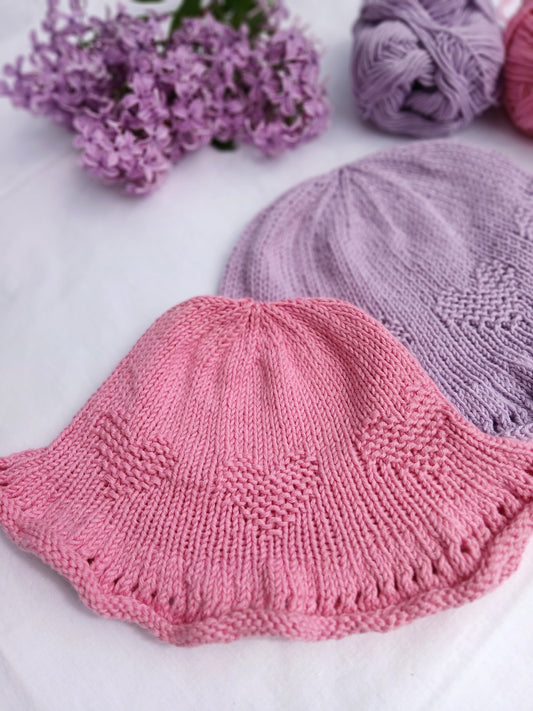 Sunny Heart Hat