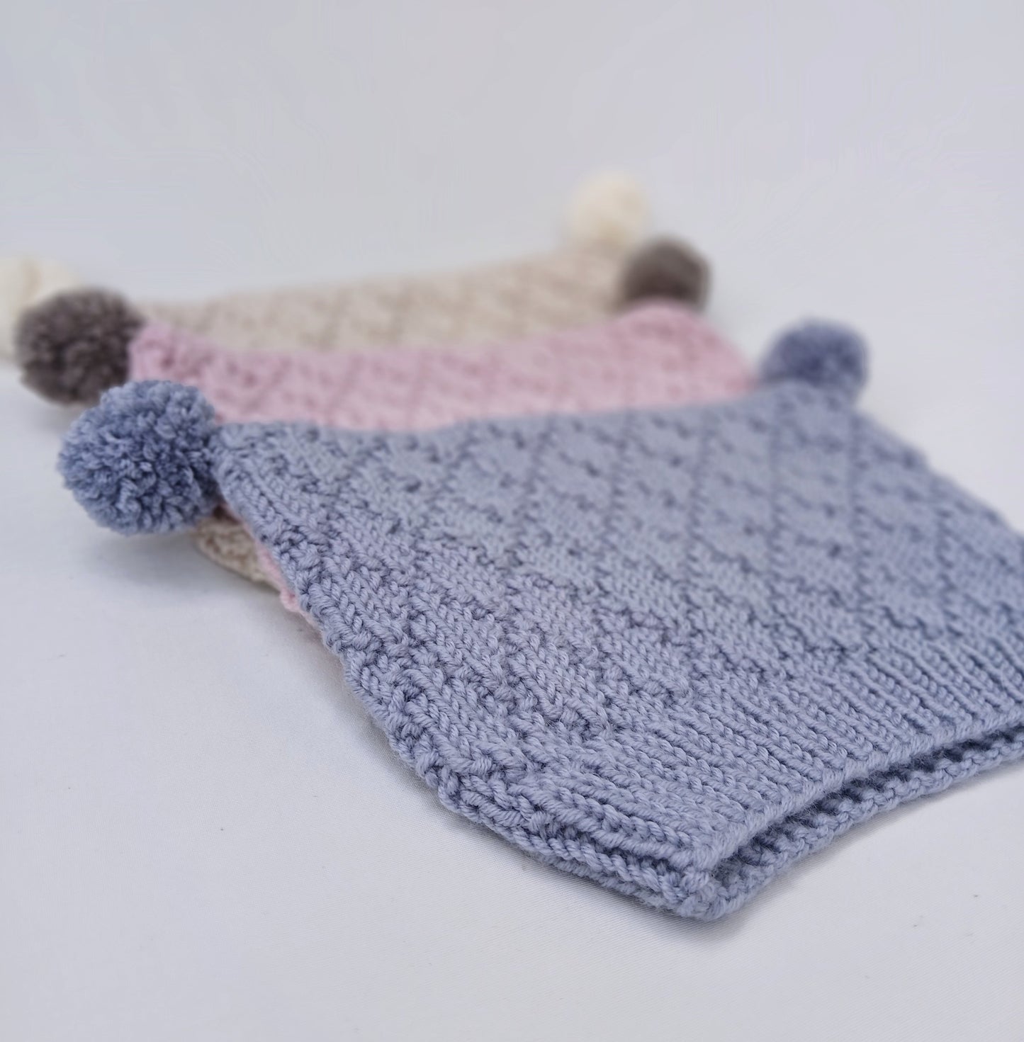 Harlequin Baby Hat